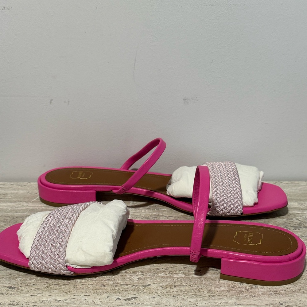 Malone Souliers Frida Braided Sandal Size 38.5